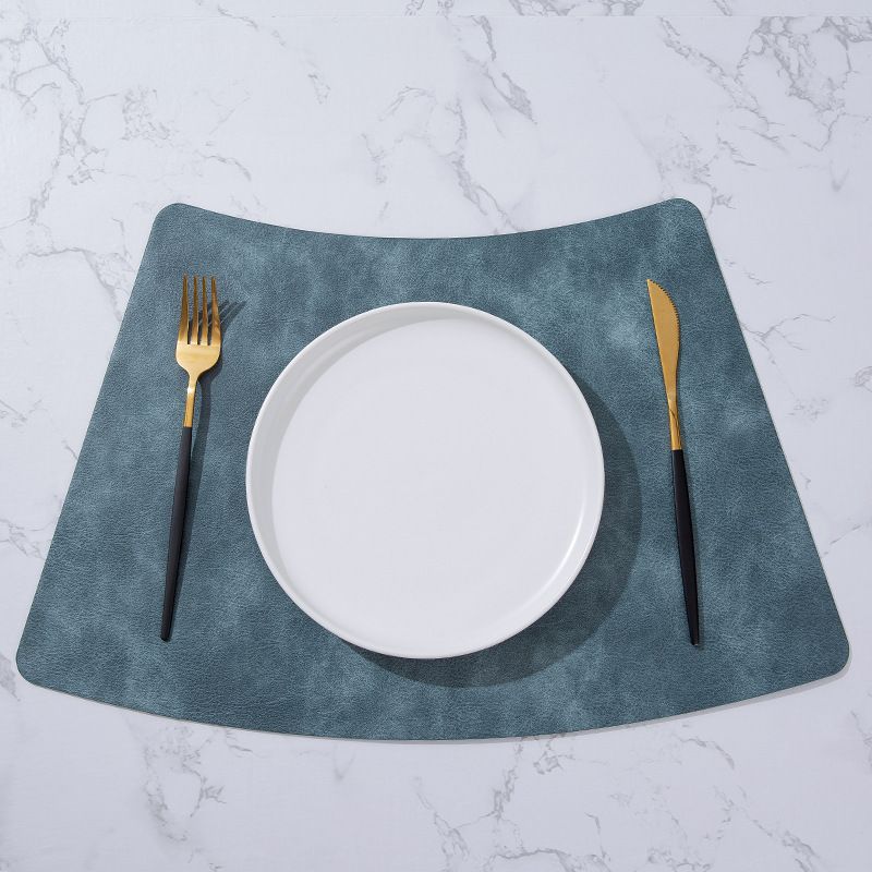 Chinese Restaurant Dining Table Mat Heat Insulation Mat Household Washable Tableware Mat Heat-Resistant Placemats (3pcs) — image 4