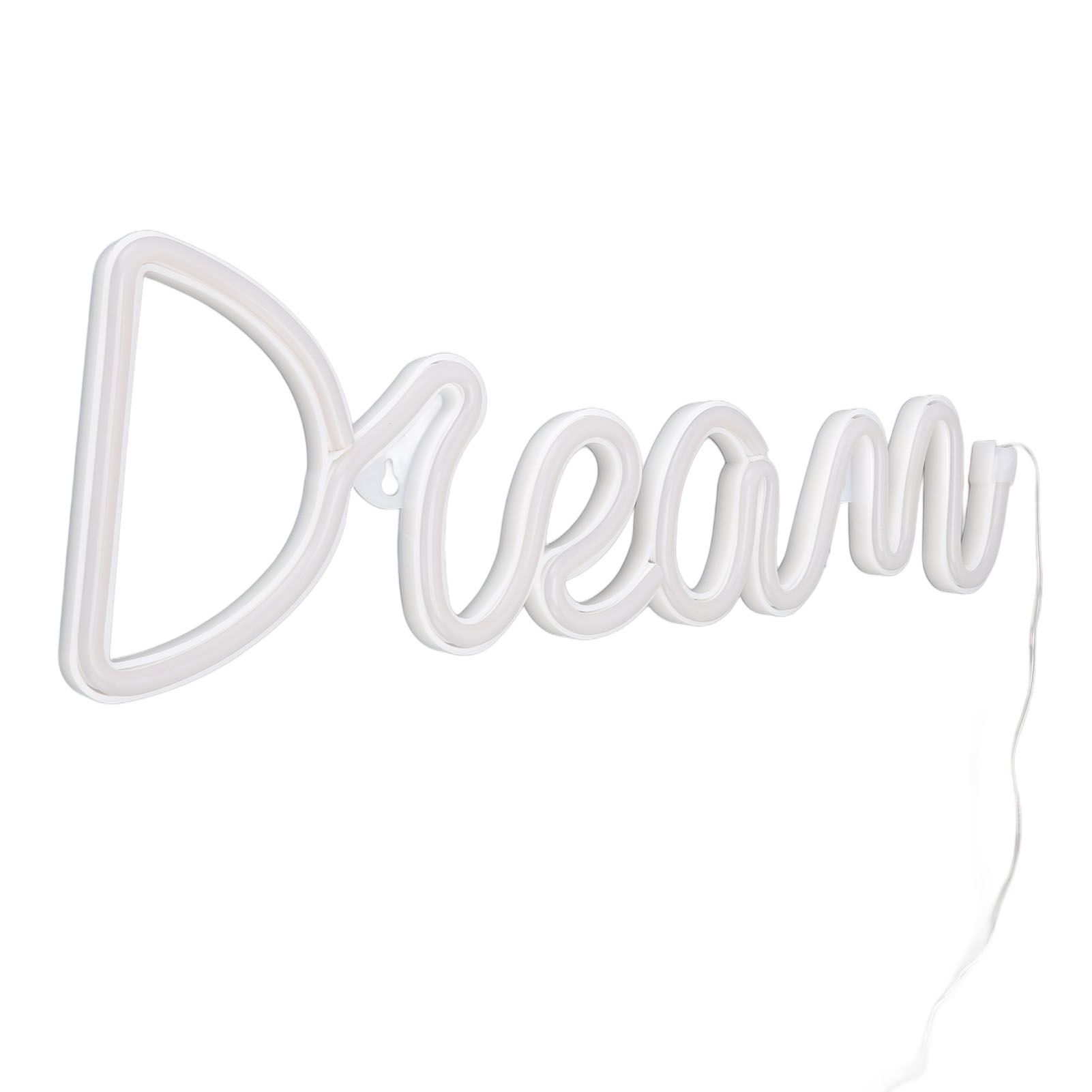 LED Neon Light Dream Battery USB Operated Neon Wall Light for Bedroom Living Room Bar Party Christmas Wedding — image 3