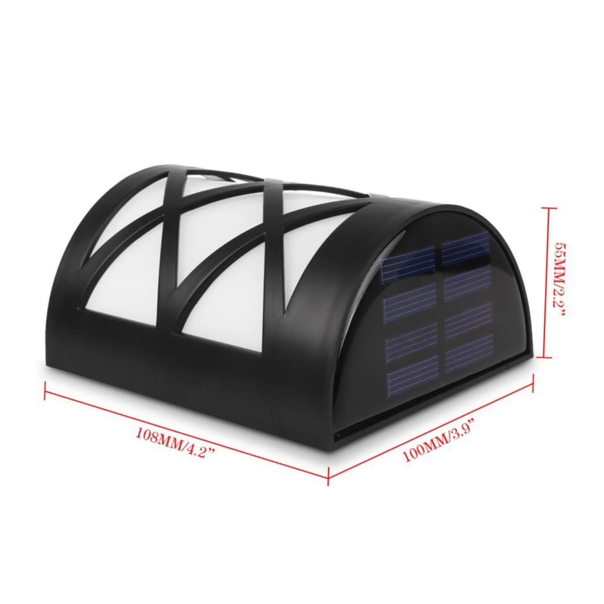 Outdoor Motion Sensor Light Fence Lights Wall Mounted Solar Lights Solar Wall Lights Outdoor Wall Lantern Motion Sensor — image 2