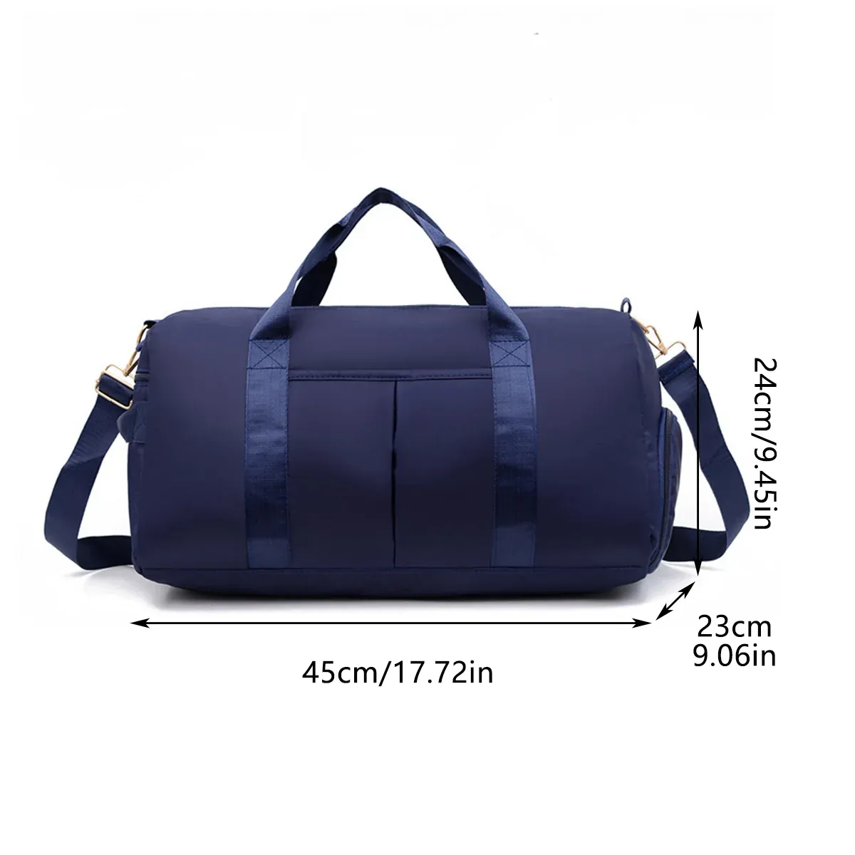 Waterproof Gym Bag Travel Duffle Sports Bag Wet Dry Large Tote for Men Women — image 3
