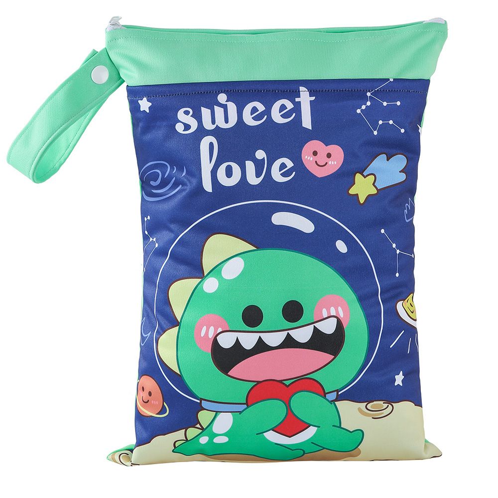 Cartoon Storage Hanging Bag Travel Dry Wet Separation DWST69 25cm*35cm (double zipper)