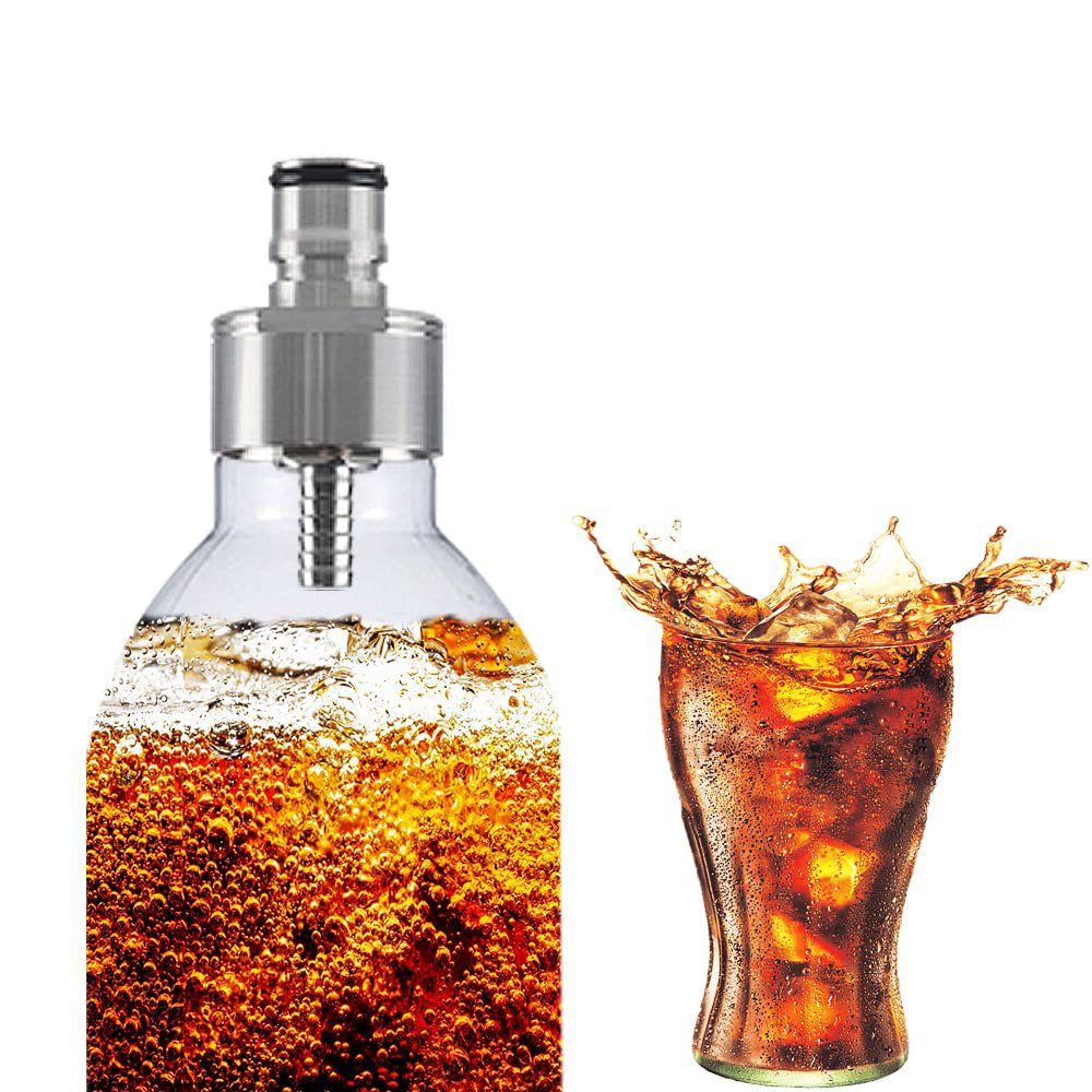 Stainless Carbonation Cap Homebrew Soft Drink Bottle Filling Stainless Steel Carbonation/Line Cleaning — image 4