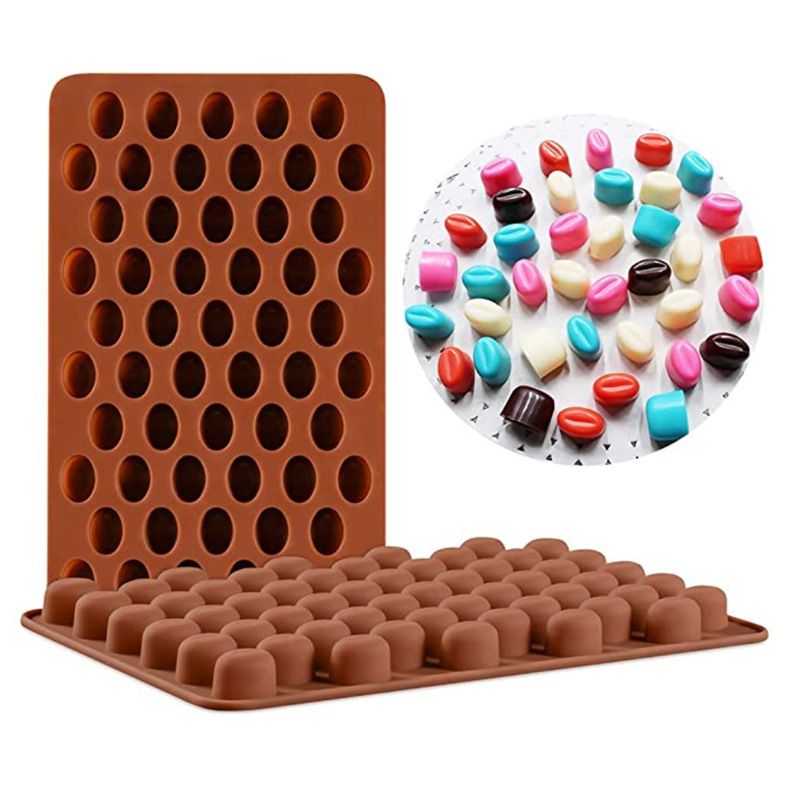Chocolate Mold Candy Making Molds Cute Silicone Baking Mould Ice Cube Tray Mini Pudding Maker Dining โ image 2