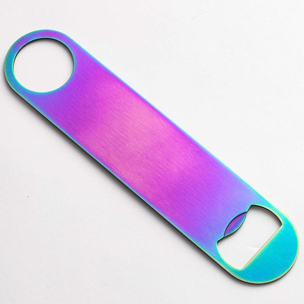 Heavy Duty Stainless Steel Flat Bottle Opener, Simple and Effective Beer Openers Multifunctional beer bottle opener — image 2