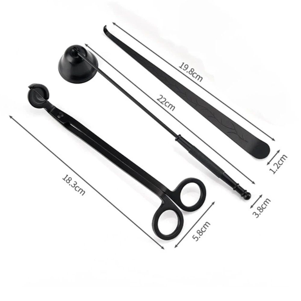 Candle Wick Dipper Accessory Set - Black — image 4