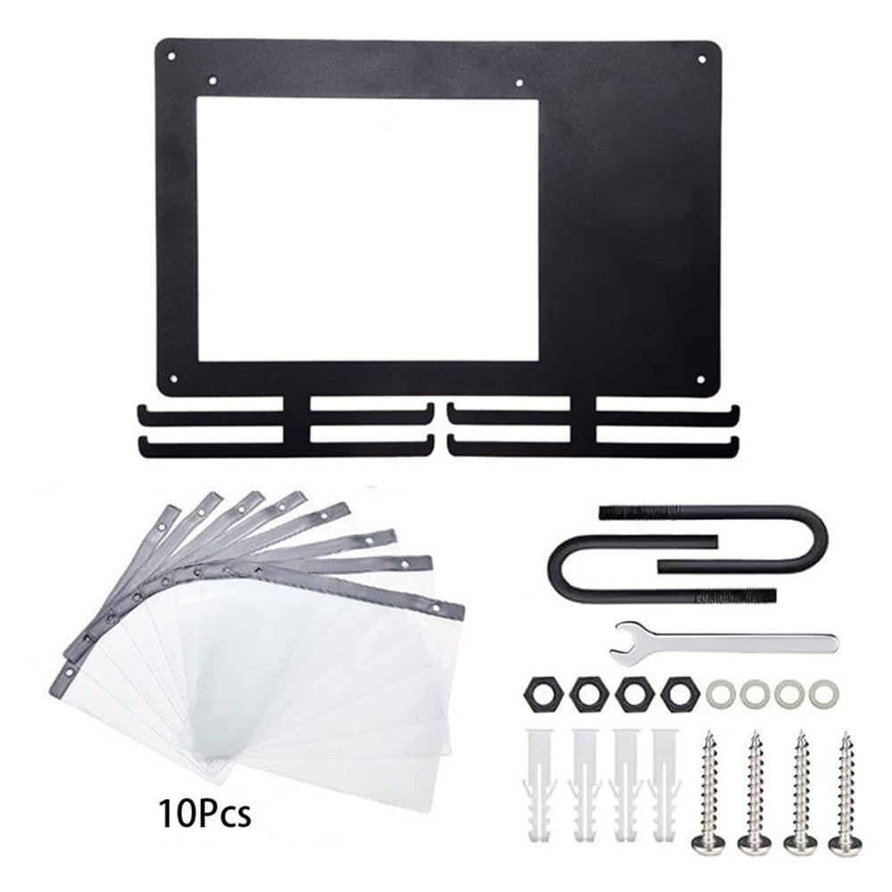 Medal Hanger Display for Runners, Marathon Medal Holder Display Wall Hanger and Race Bib Boards Holder with Chalkboard Marker