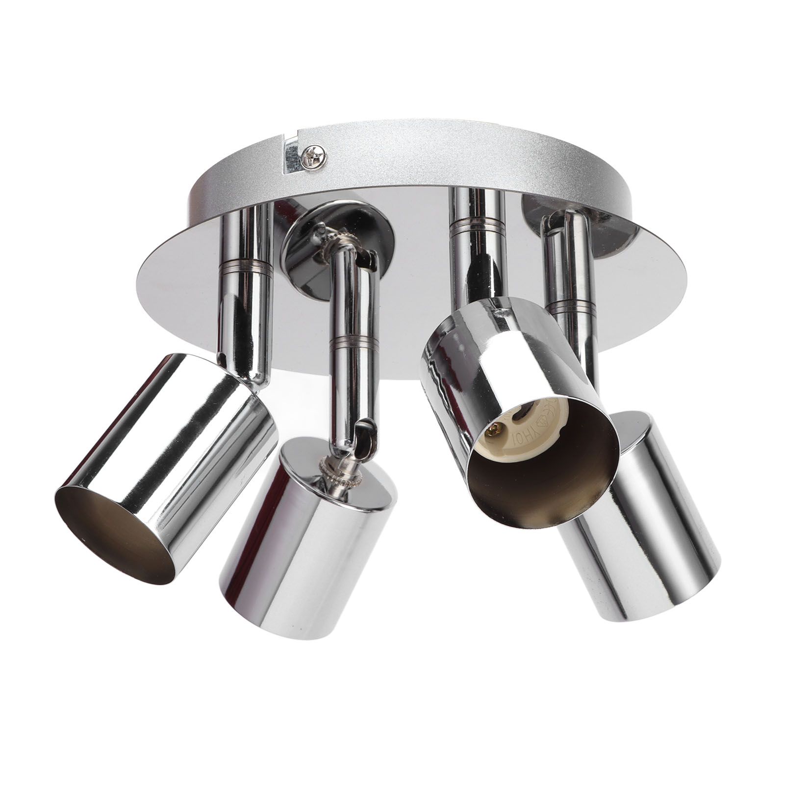 GU10 Lamp Holder 4 Head Ceiling Light Base Adjustable Lamp Holder for Bedroom Kitchen 85โ265V โ image 5