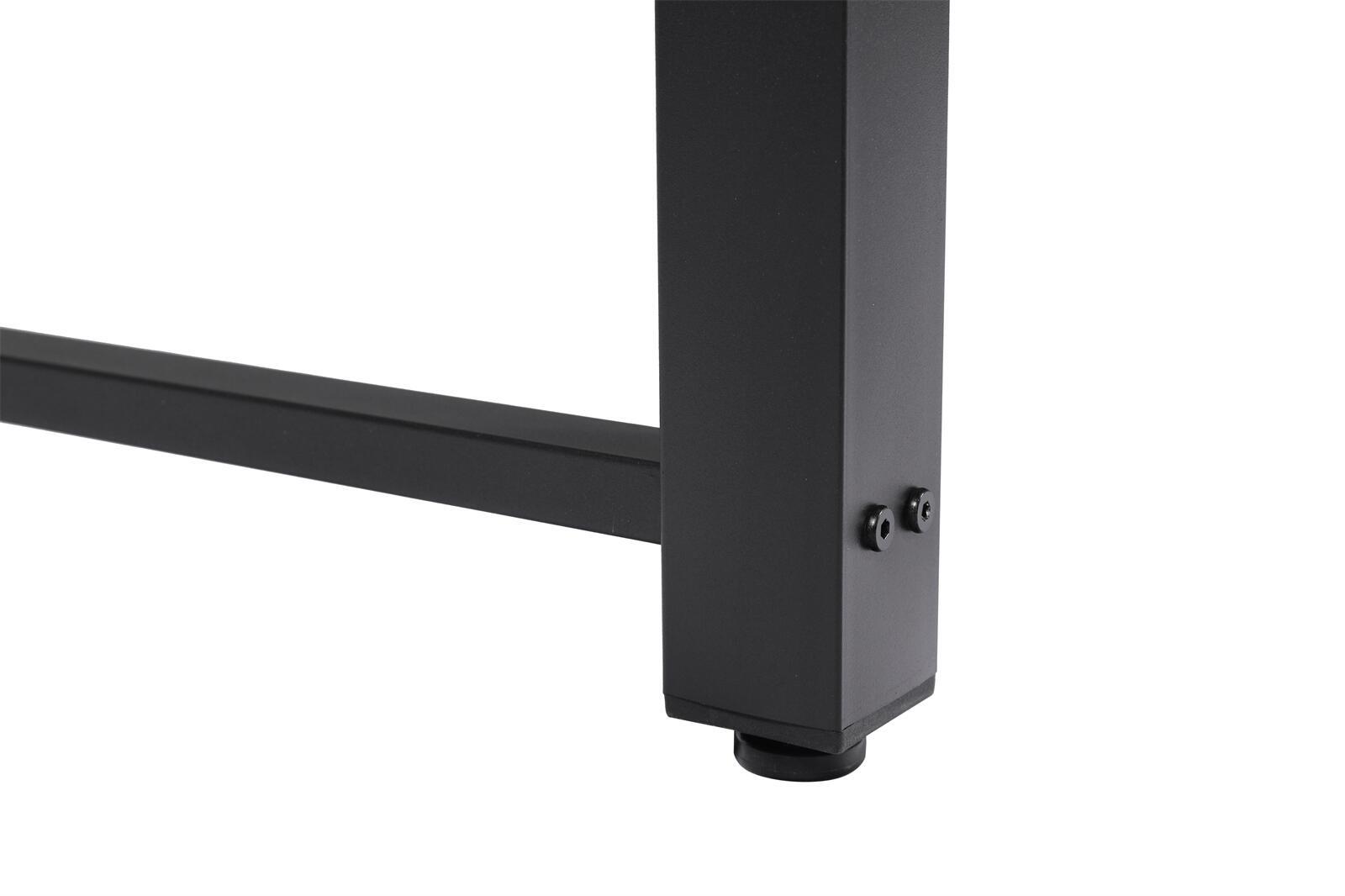 YES4HOMES Computer Desk, Sturdy Home Office Gaming Desk for Laptop, Meeting Writing Table β image 5