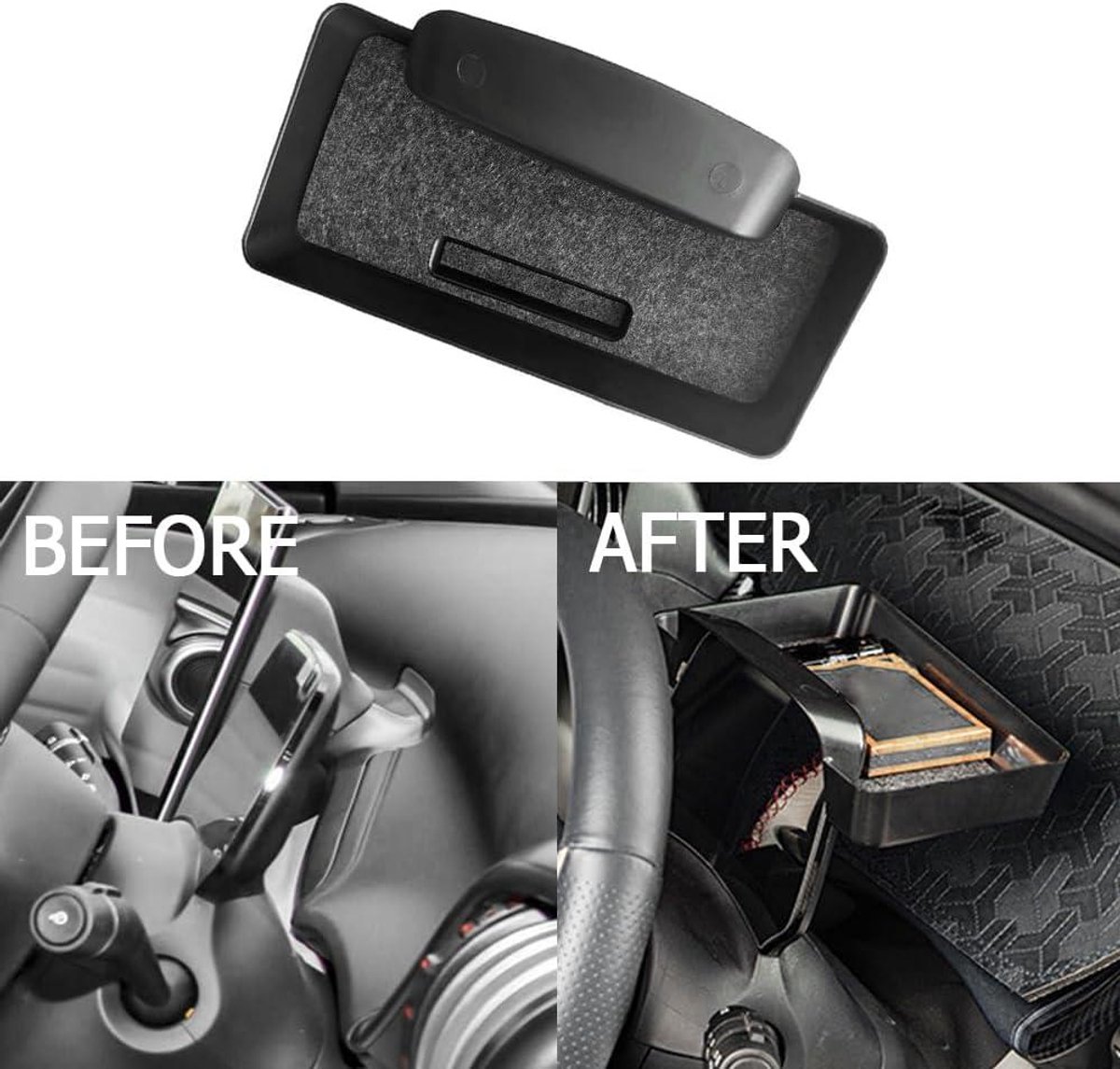 Car Storage Box - Storage Accessories - LCD Screen - Sunshade - Organize - Suitable for B/Y*D Atto 3 Yuan Plus 2022-2023 — image 4