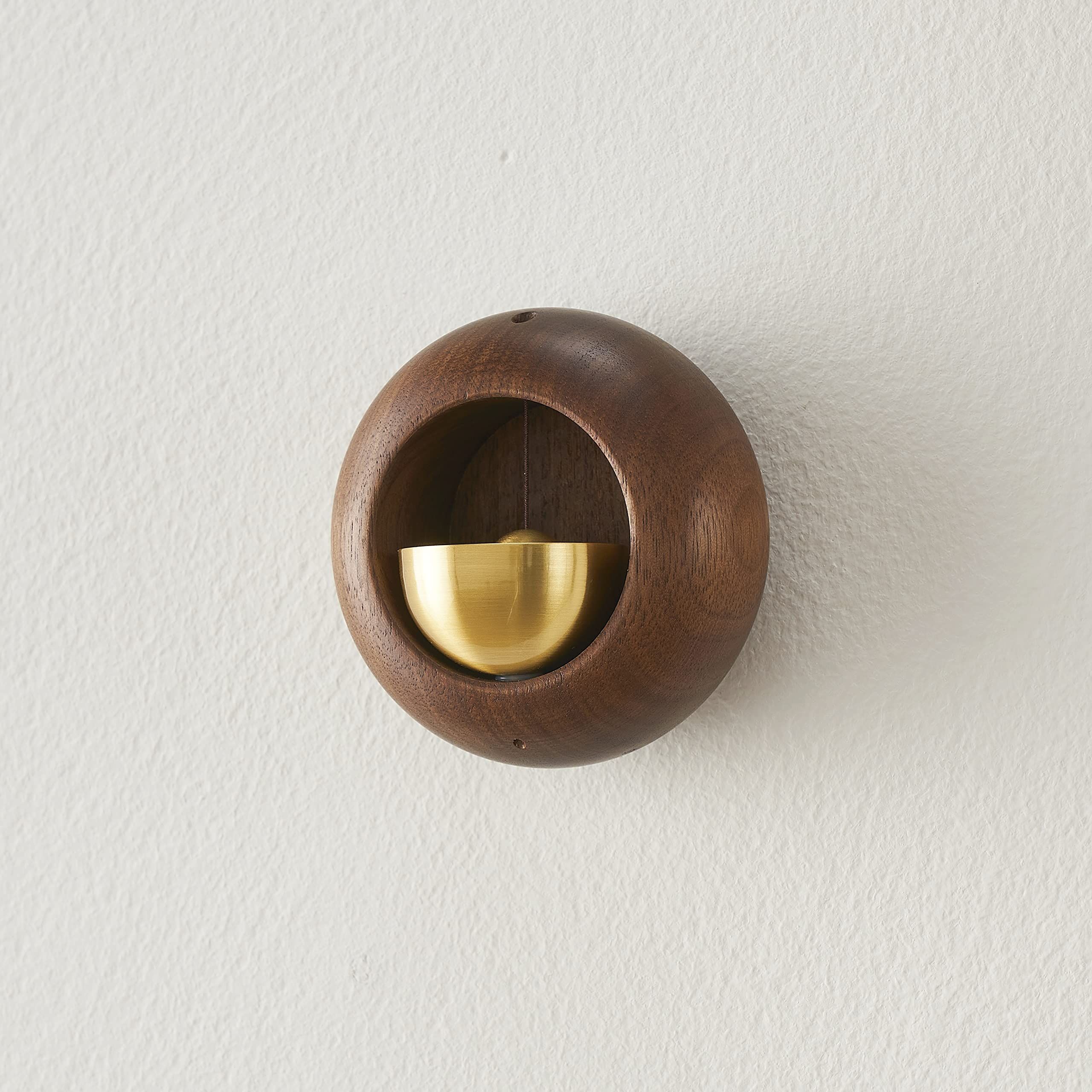 2pc Bell for Door Opening - Magnetic Doorbell Chime - Unique Ornaments and Hanging Decoration, Fridge Sticker & Barn Door — image 4