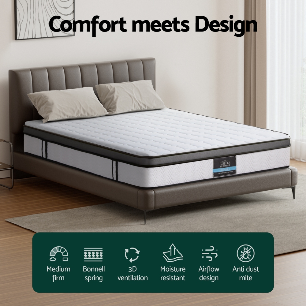 Giselle Mattress Cool Gel Foam 25cm Queen โ image 5