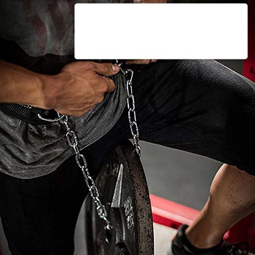 Adjustable Weighted Chain Dipping Belt for Strength Training and Muscle Building Fitness weight-bearing belt โ image 2