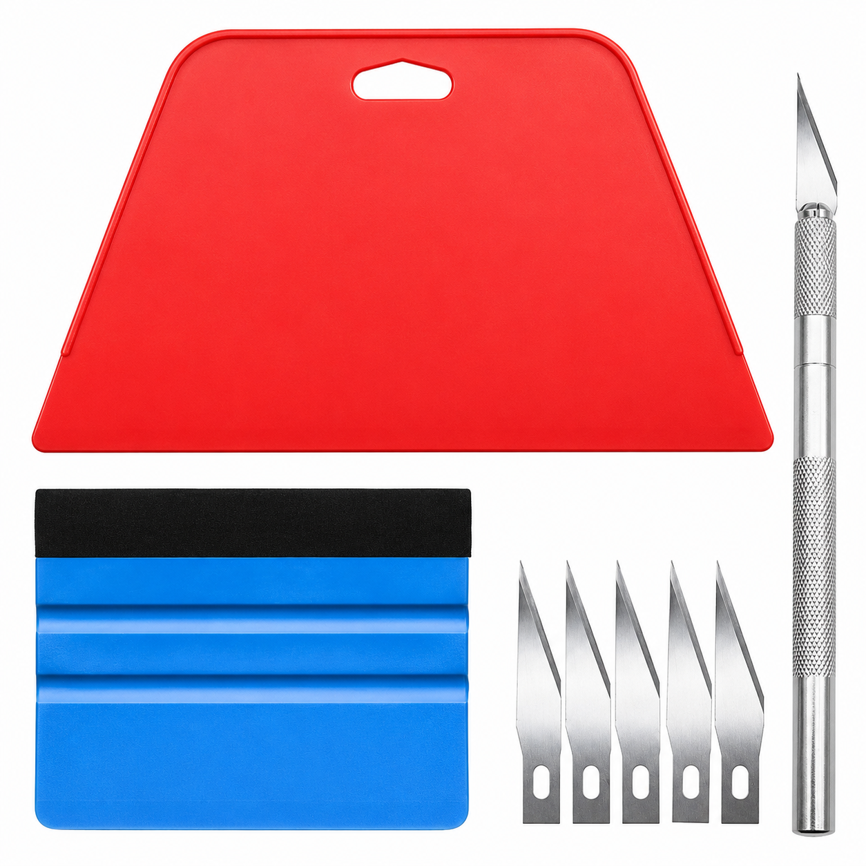 Wallpaper Smoothing Tool Kit, Complete Accessories for Peel and Stick Wallpaper, Window Film and Backsplash Installation