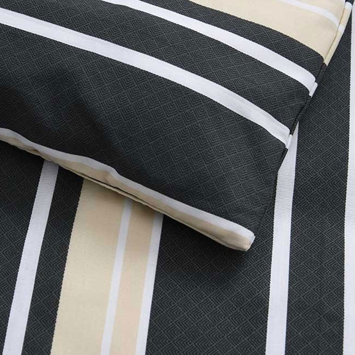 Jason Brighton Charcoal Quilt Cover Set Queen — image 4