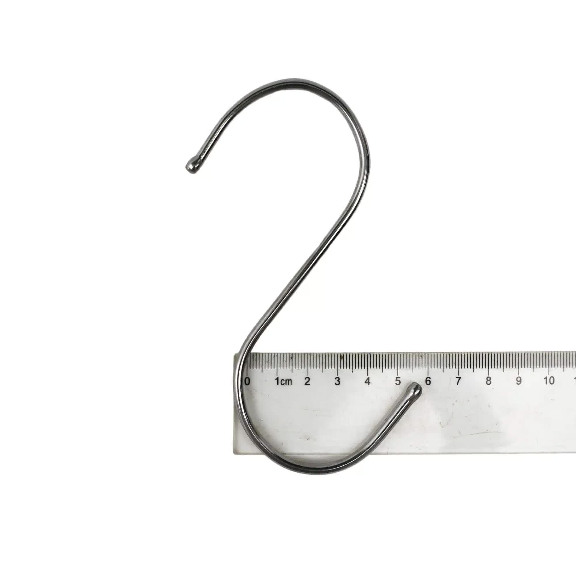 Stainless Steel Hanging S Hooks 12cm X 6cm 25 Pieces โ image 4