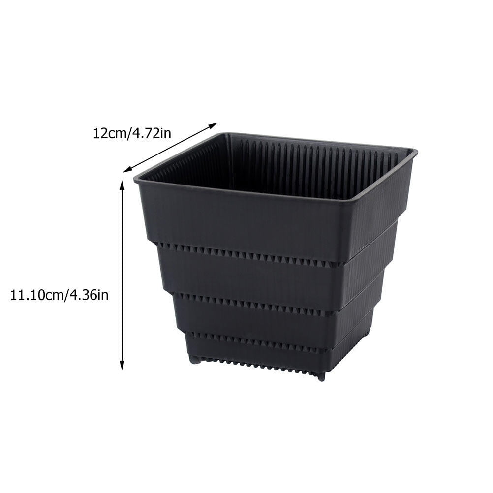 Planter Resin Black For Family 1Pc 4.7 × 4.4In 12 × 11.1CM Black — image 6