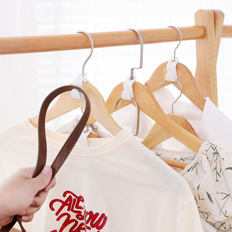 Clothes Hanger Connector Hooks, 10PCS Cascading Clothes Hangers for Heavy Duty Space Saving Cascading Connection Hooks — image 4