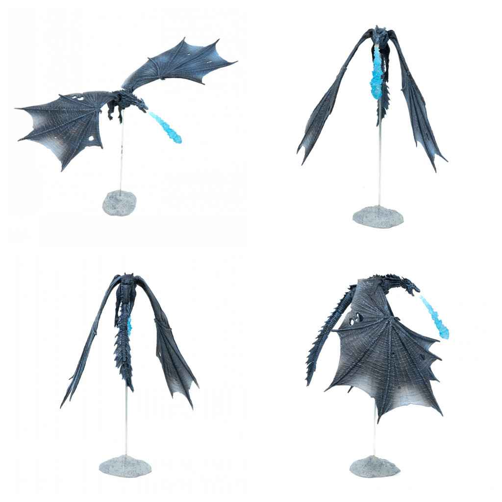 GAME OF THRONES Viserion Ice Dragon Action Figure Statue PVC Toys Boxed Gift โ image 6