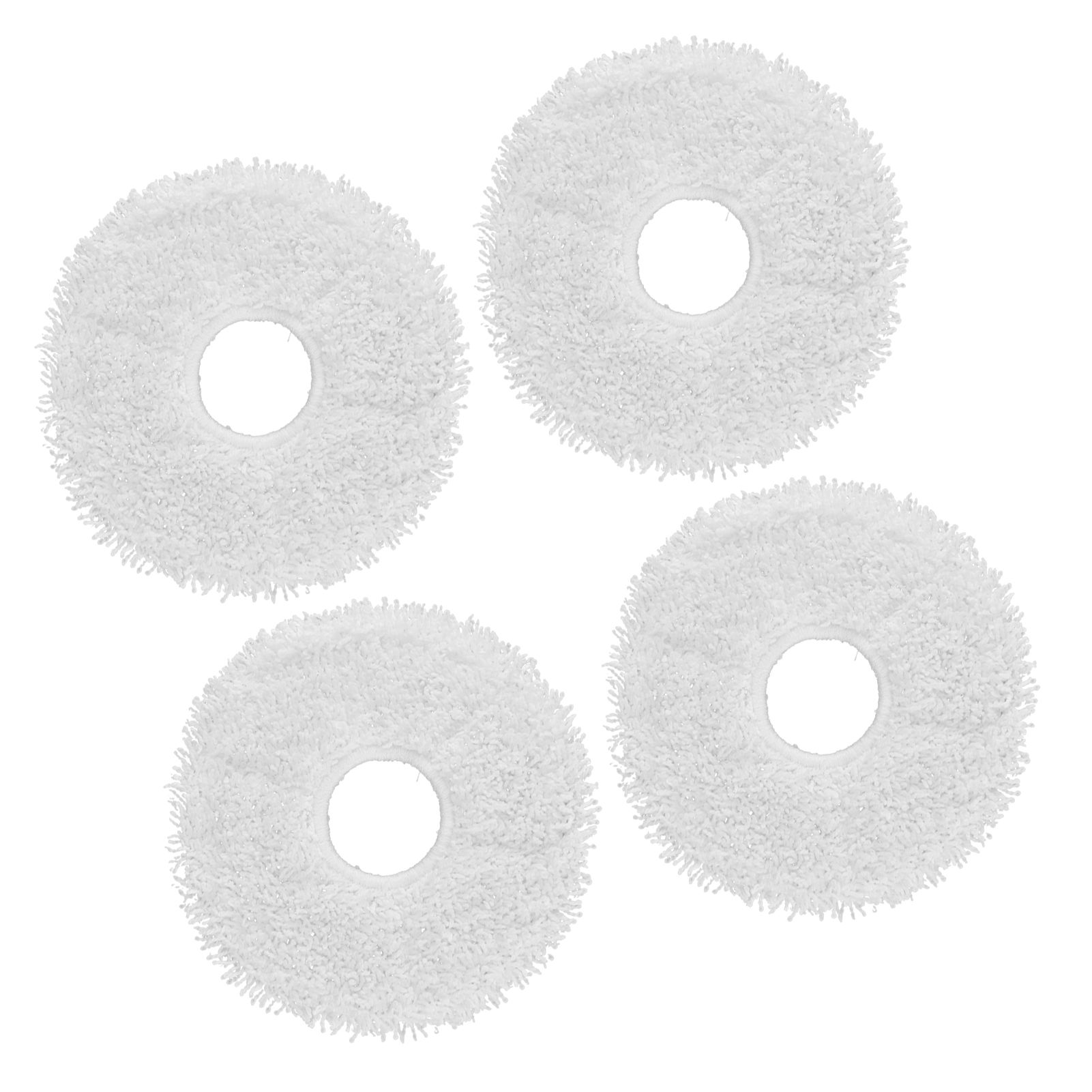 4pcs Sweeper Mop Pad Fiber Cleaning Mop Cloth Replacement for DEEBOT X1 Sweeping Robot โ image 5