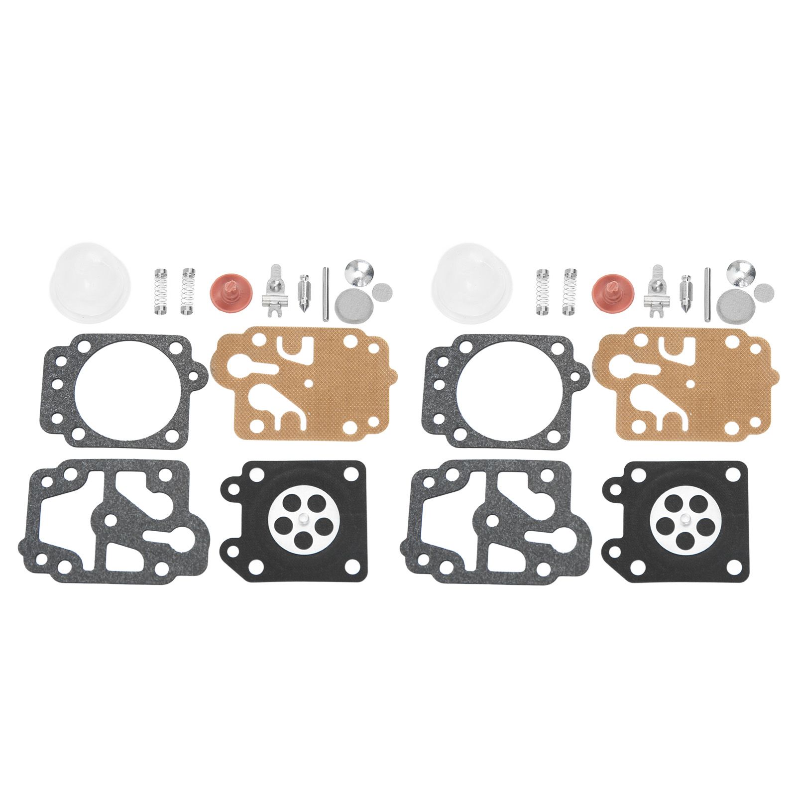 2 Sets Carburetor Diaphragm and Gasket Paper Iron Rubber Carburetor Repair Kit for Walbro 40 5 Chain Saw โ image 4