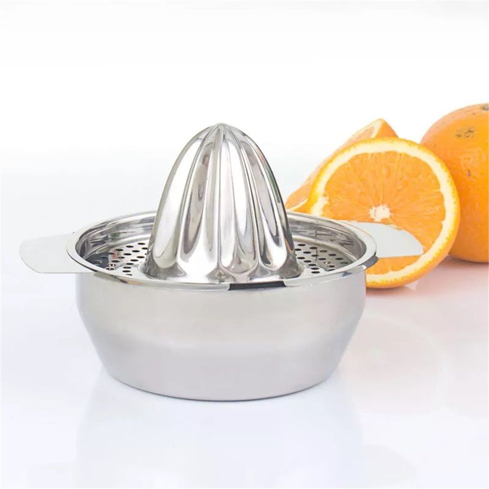 Citrus Juicer for Orange, Lemon, Grapefruit, Lime,Stainless Steel, Store and Clean,Dishwasher Safe（silvery） — image 2