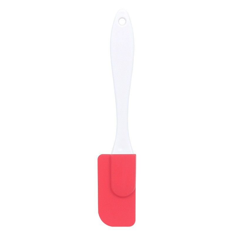7 Pcs Red Detachable Silicone Spatula - Food Grade Heat Resistant Baking Scraper for Cream, Jam & Batter - Easy Clean Kitchen Tool for Home Bakers & Cooking