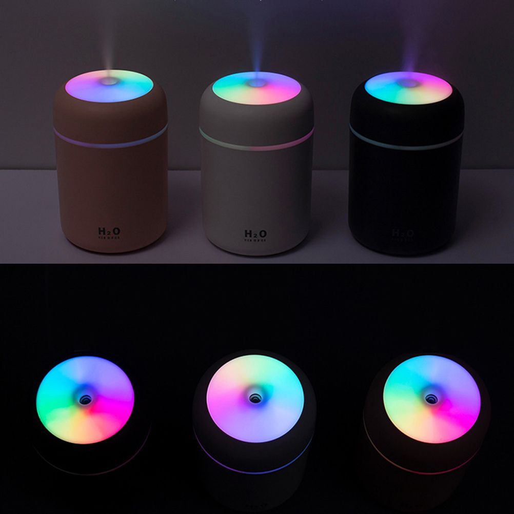 300ML Mini USB Humidifier with Night Light Mist Humidifier Air Humidifier For Room Office Desk — image 6