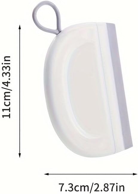 2 Pack Silicone Squeegee with Hanging Hook for Bathroom Mirror and Car Streak-Free Cleaning Tool — image 5