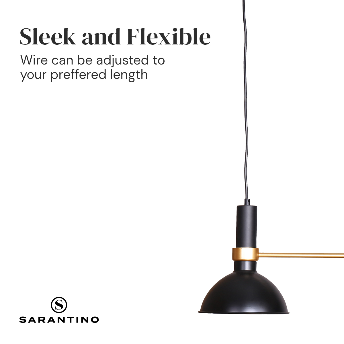 Sarantino 3-Light Hanging Pendant Lamp — image 3
