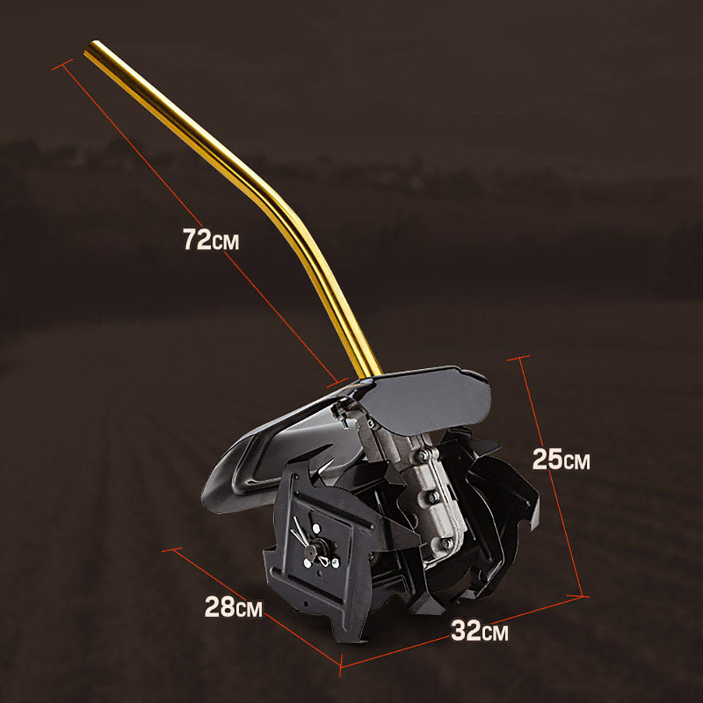 Baumr-AG Tiller Pole Attachment Rotary Hoe Cultivator Commercial Multi Extension โ image 6