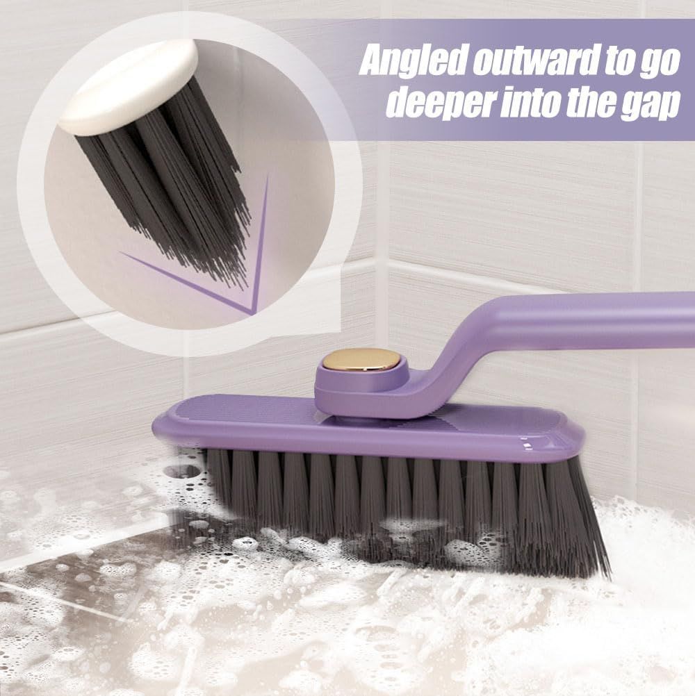 Multi-Function Rotating Crevice Cleaning Brush, 360° Rotating No Dead Corners Crevice Gap Brush Hard Bristle Crevice Gap Cleaning Brush, Household Cleaning — image 4