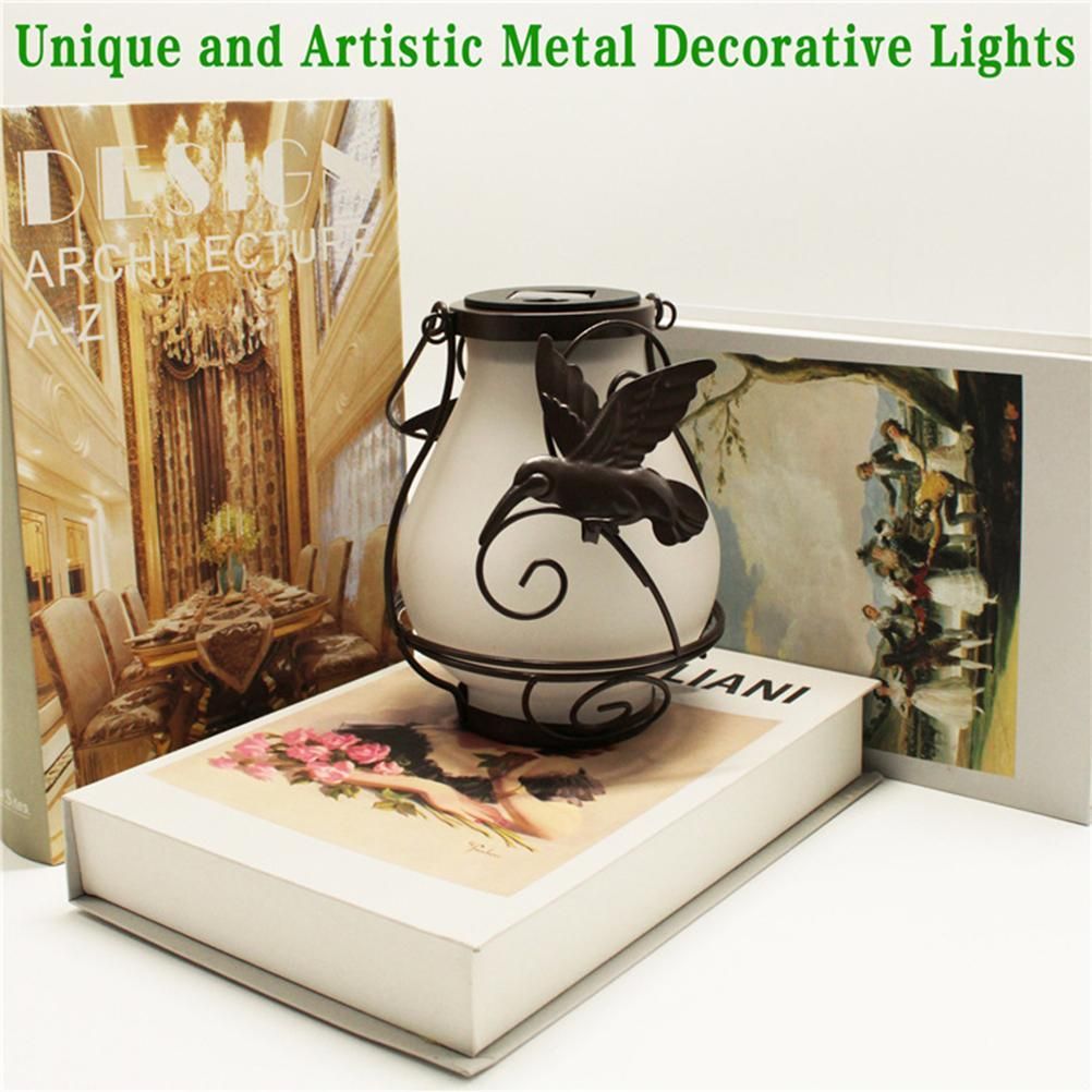 Solar Flame Lantern Lights Flickering Flames Outdoor Solar Lights Hanging Lanterns Waterproof Decoration Lighting Lanterns — image 5