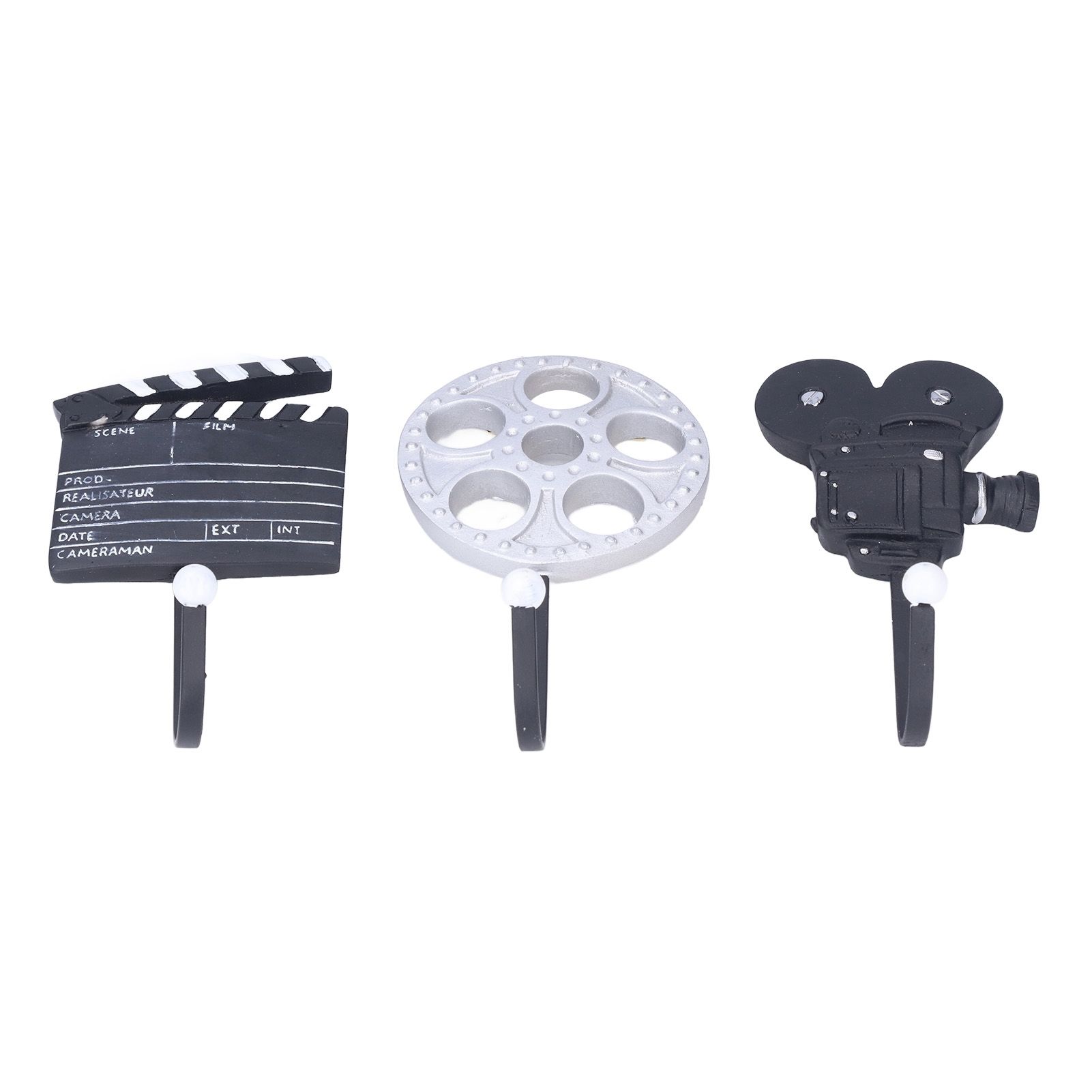 Vintage Movie Style Wall Hooks Modern Decorative Hangers for Hanging Keys Clothes Coats Bags — image 5