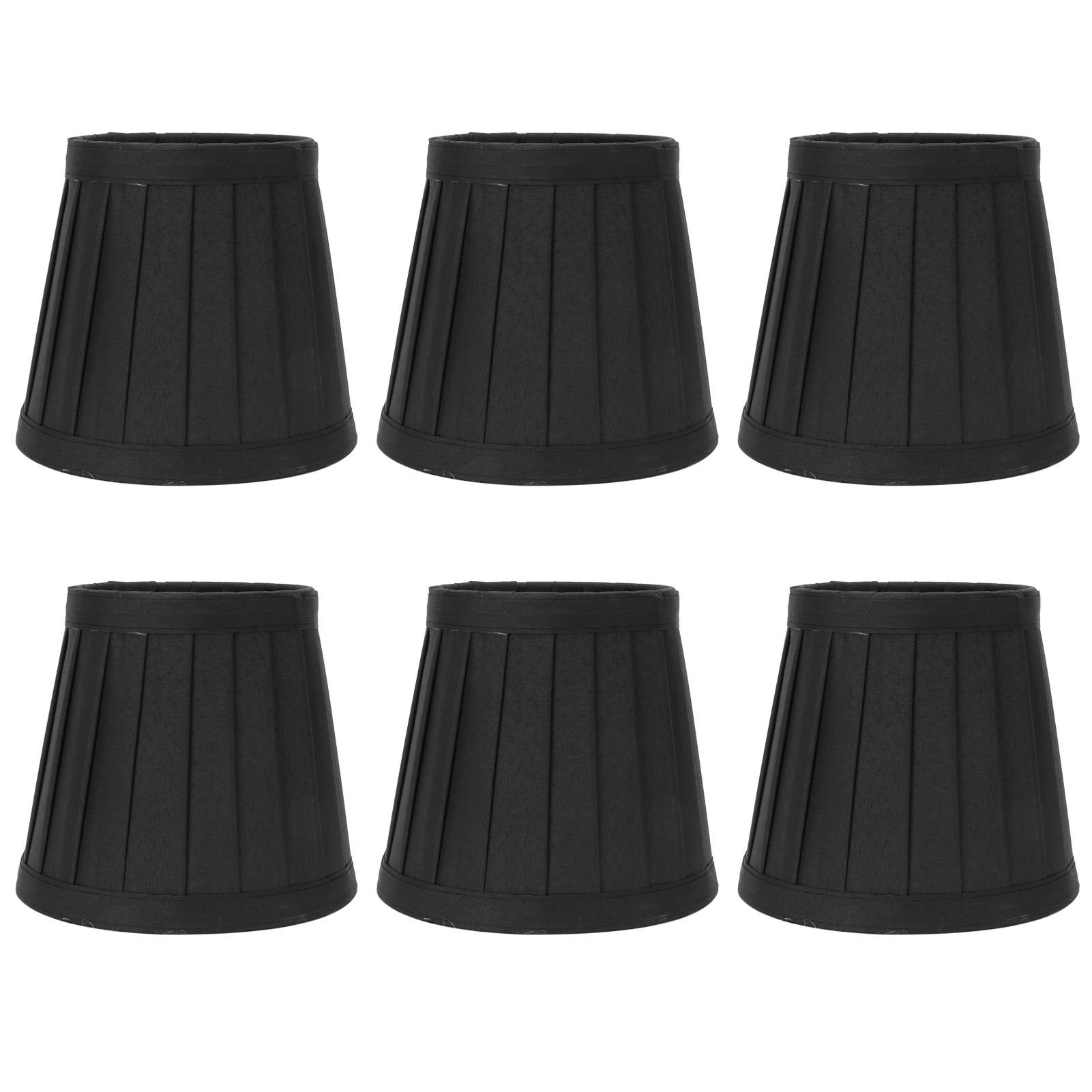6PCS Modern Cloth Lampshade Chandelier Lamp Shades for E14 Wall Lamp Room Decor — image 4