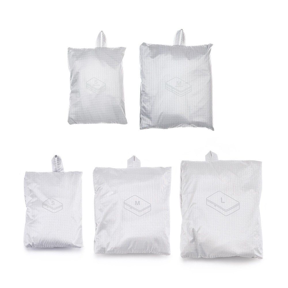 Travel Storage Hanging Bag Polyester Home BS8006 light gray Single layer L (about 40 x53x10cm)