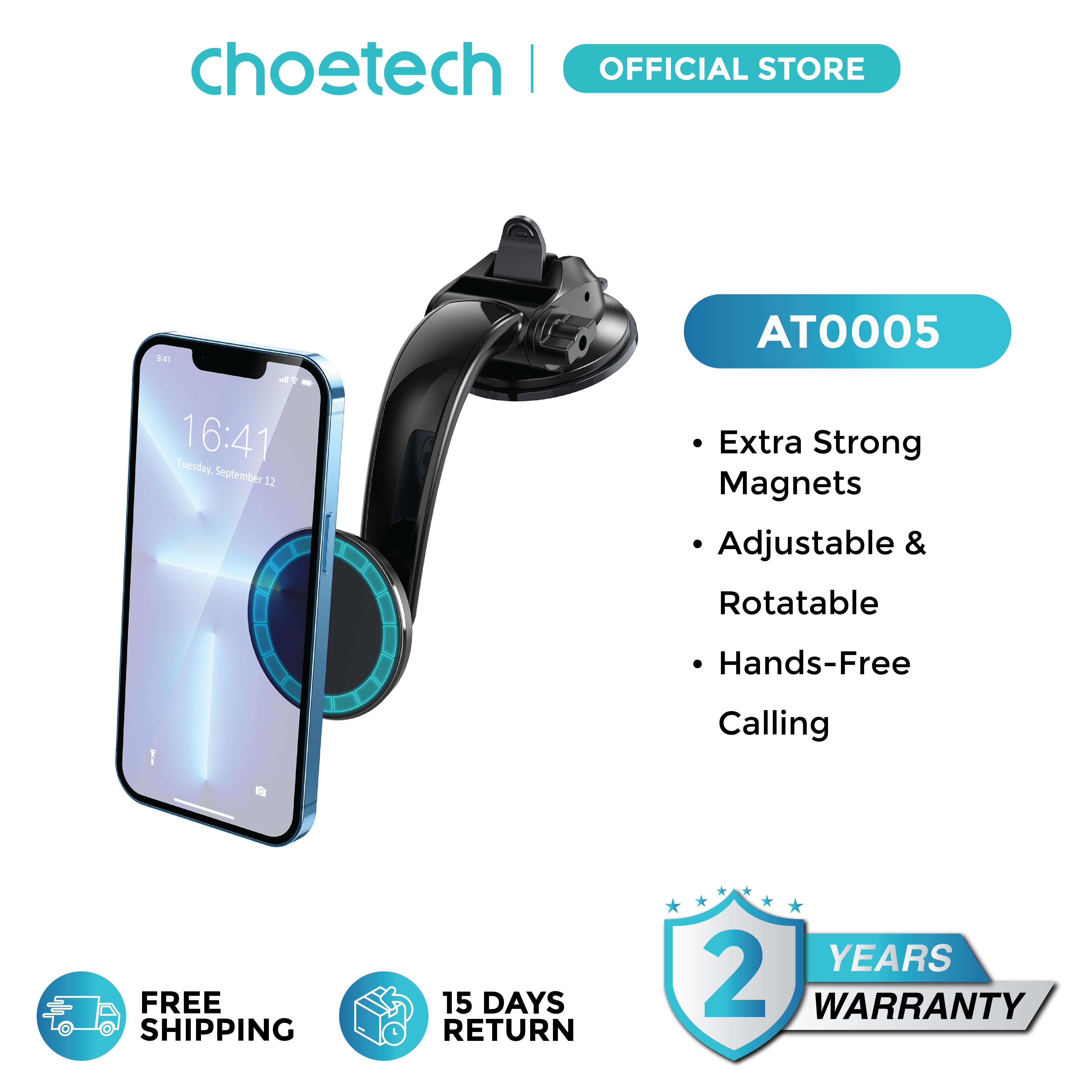 Choetech AT0005 Magsafe car mount for New iphone โ image 2