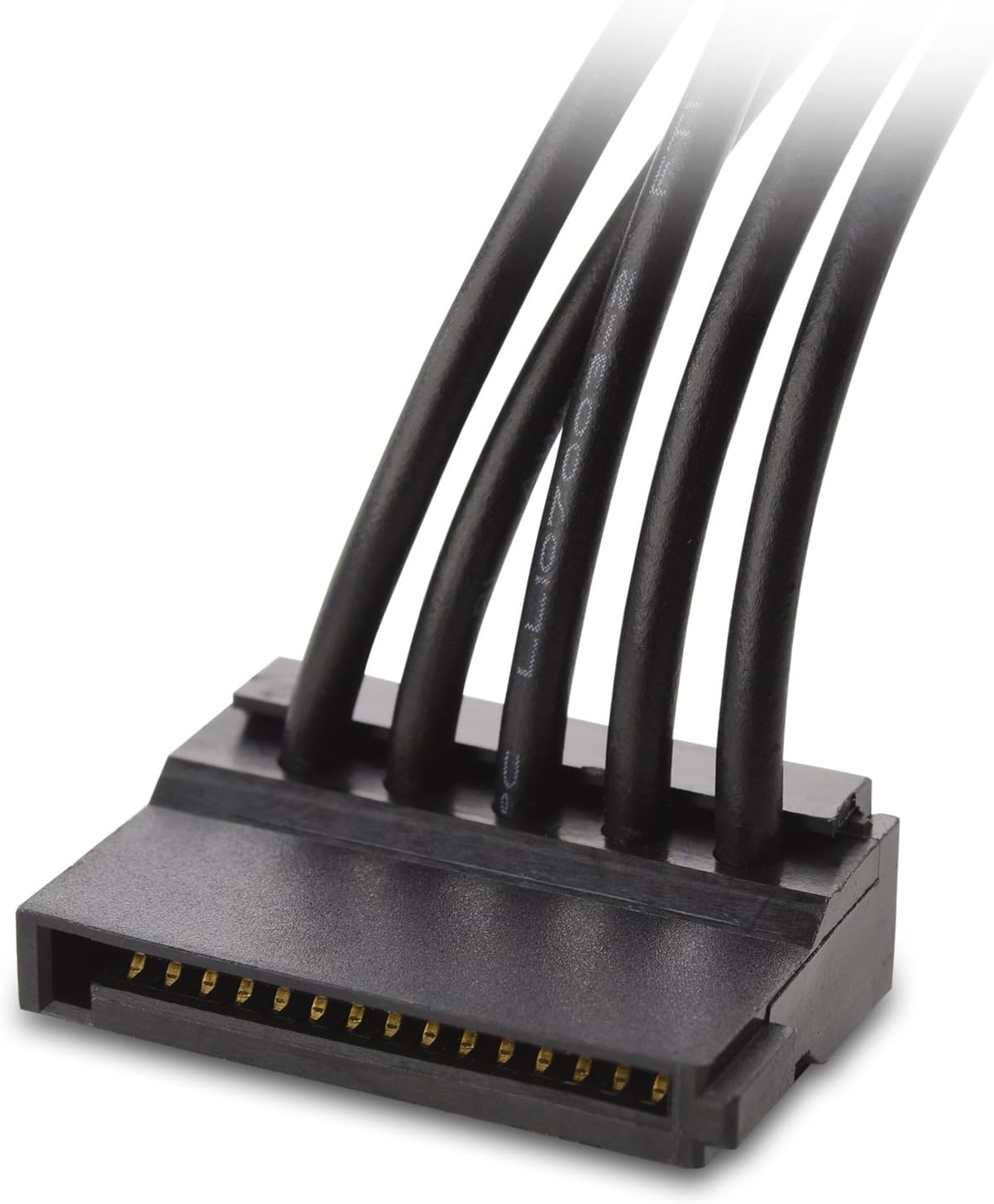 2-Pack 15 Pin SATA to 4 SATA Power Splitter Cable - 18 Inches โ image 4