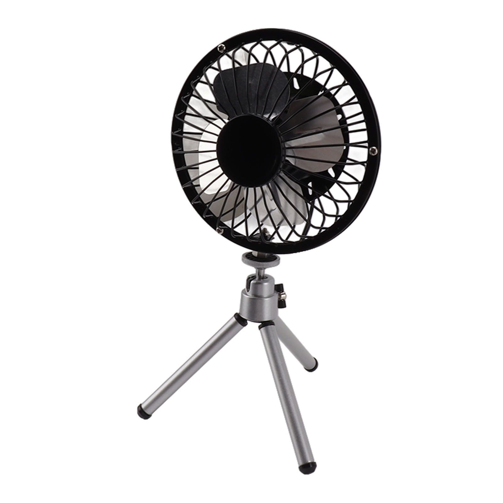 20W Solar Panel Fan Portable Solar Panel Powered USB Fan with Bracket for Camping Fishing Travel — image 4