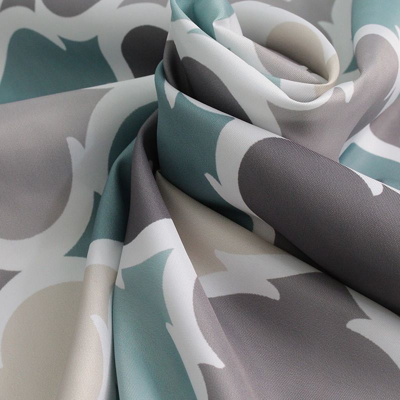 Home Universal Bathroom Fabric Shower Curtain for Men or Women: Muted Tones of Blue and Grey-180*200cm โ image 4