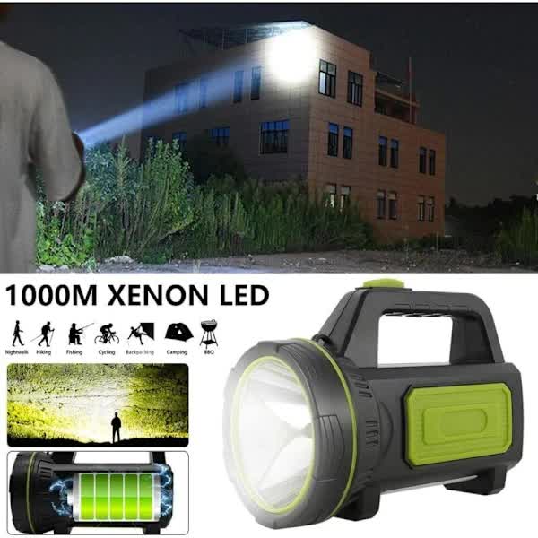 Ultra Powerful LED Flashlight 135000 Lumen USB Rechargeable 6000mAh Waterproof With Side Light for Emergency Hiking Camping Hunting â image 4