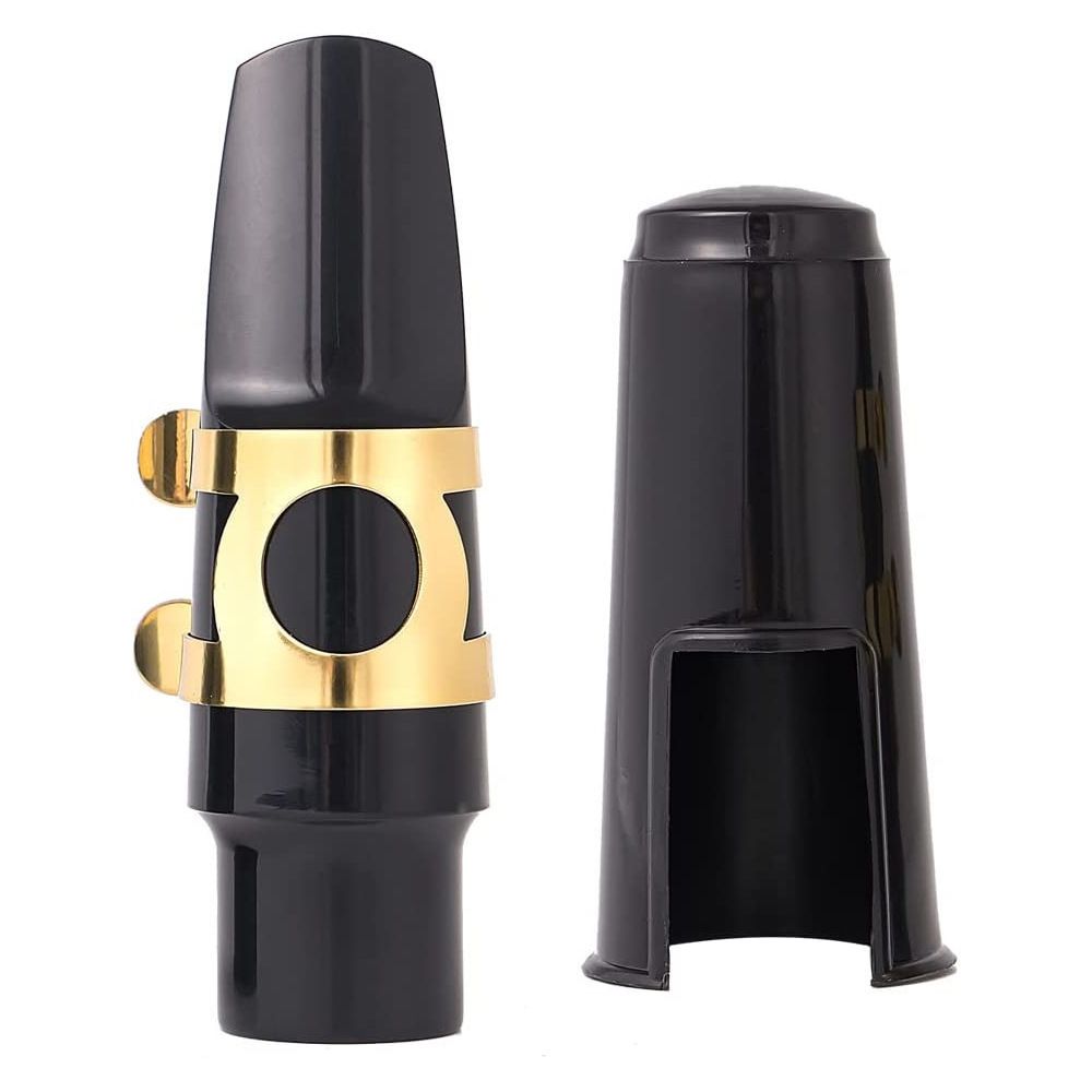 44 Pcs Saxophone Mouthpiece Kit - Includes Metal Ligature Reeds Cushions Pads and Plastic Cap Mouthpiece Kit Saxophone Mouthpiece — image 2