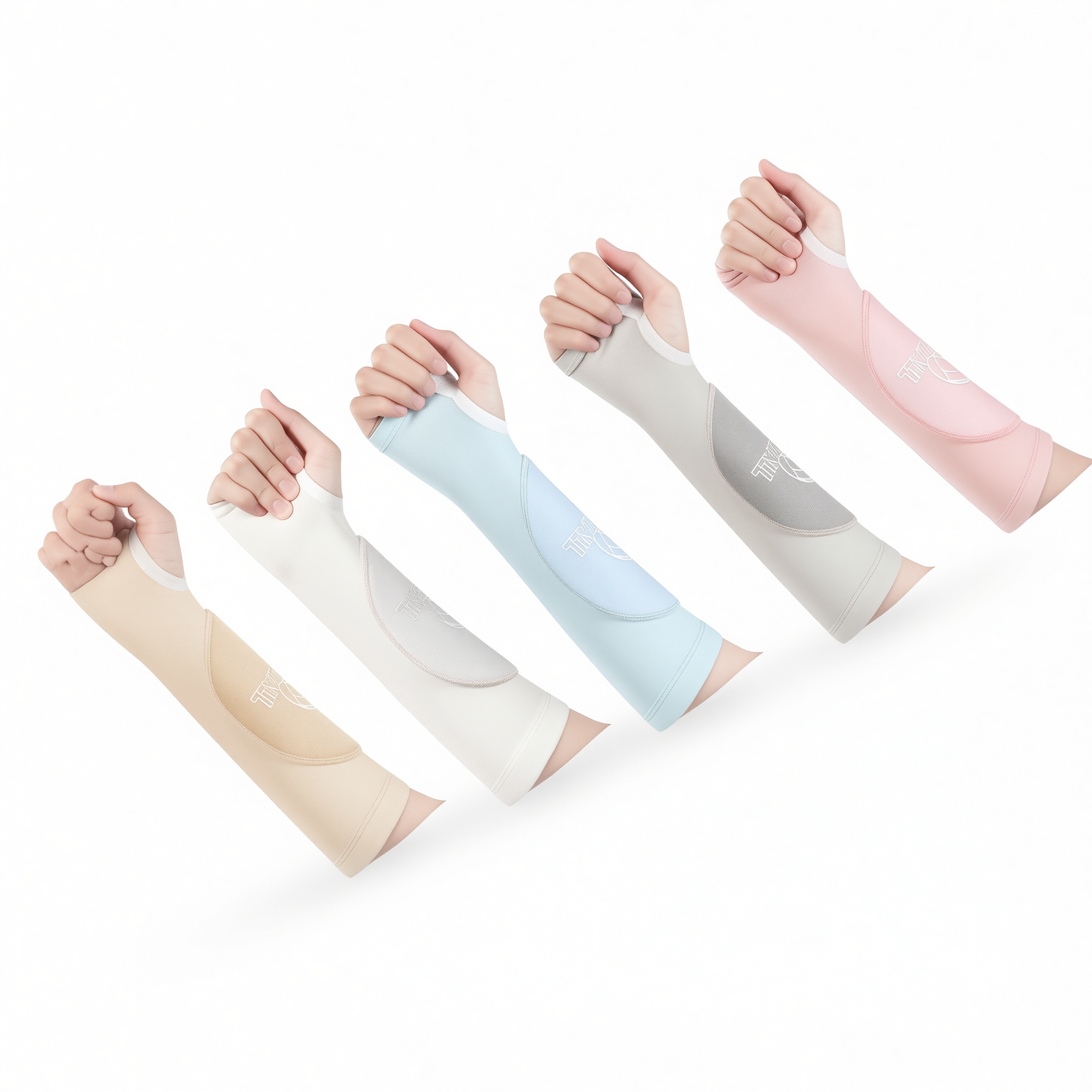 Volleyball Arm Guards Nylon The one who leaps Volleyball arm guards [blue] s size pair [suitable for weight 22.5-40kg] — image 5