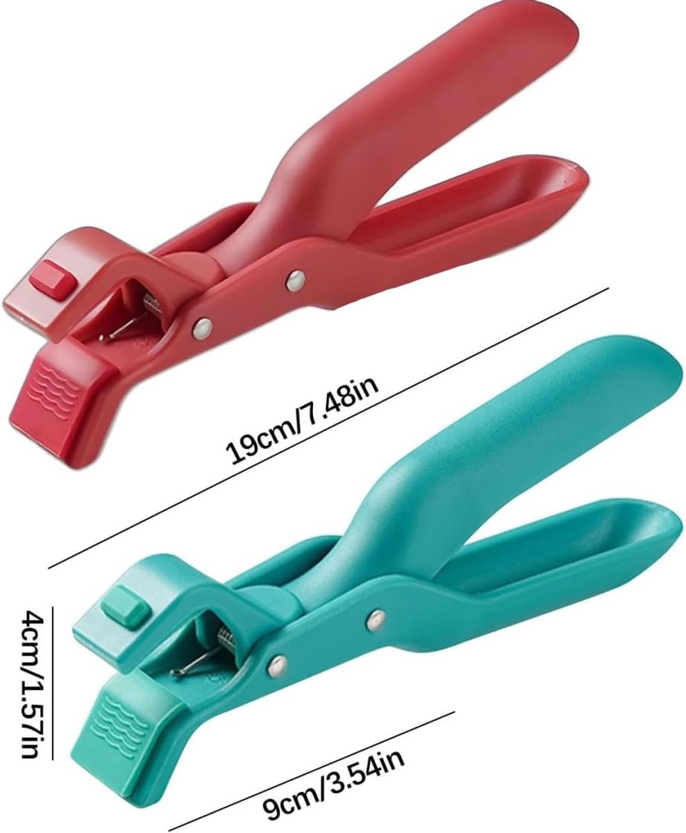 2-piece anti-burn clip for bowls - Kitchen use - Clip for hot dishes - Non-slip silicone clip for the kitchen - 2025 improved silicone clip — image 5