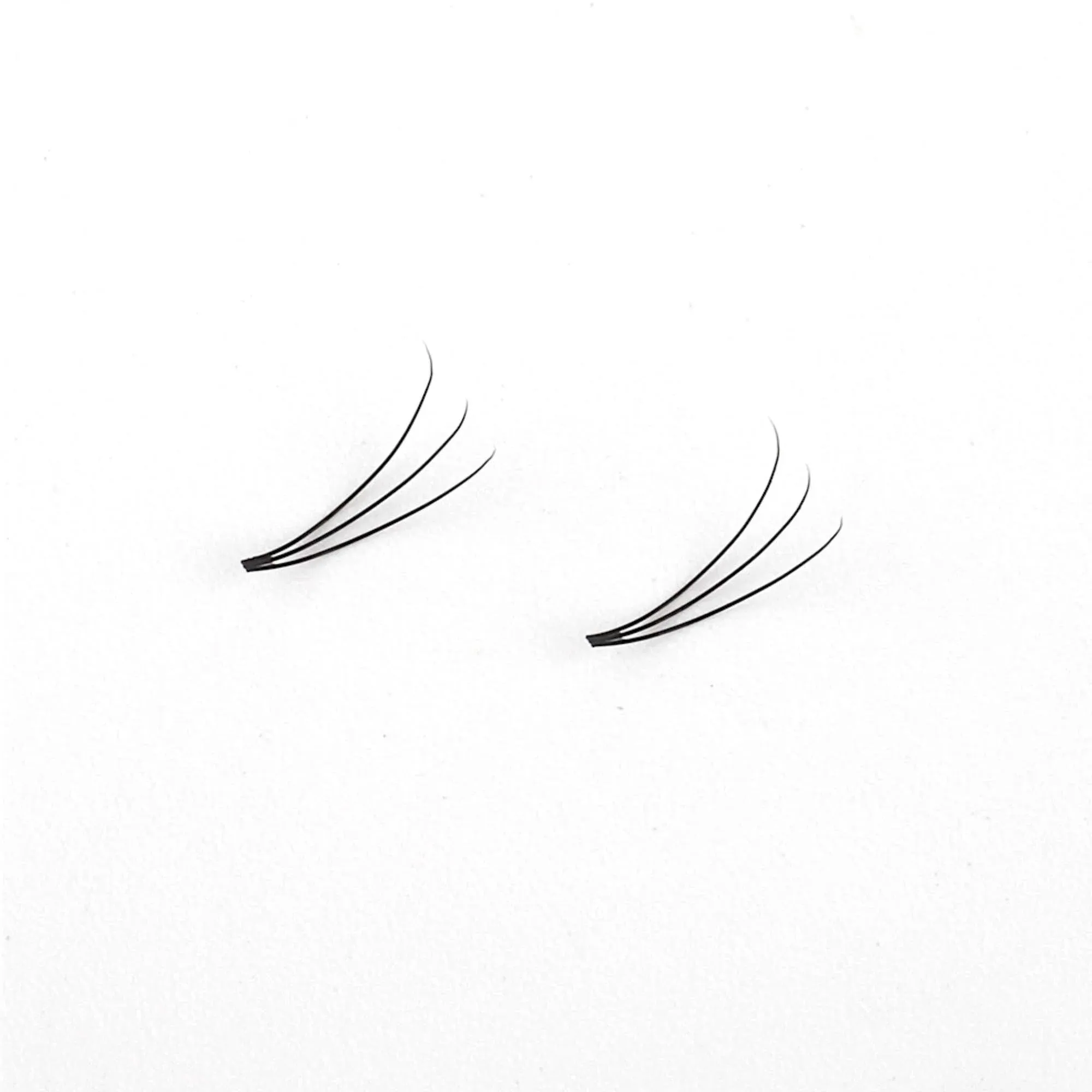 Miosh Eyelash Extensions - 3D Premade Volume Short Stem Eye Lash 0.10 / D CURL — image 4