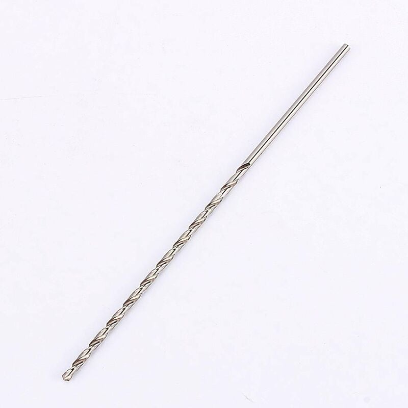 Extra long twist drill, HSS twist drill length 160 mm Drilling tool for wood, metal and steel Twist drill 3 mm — image 2