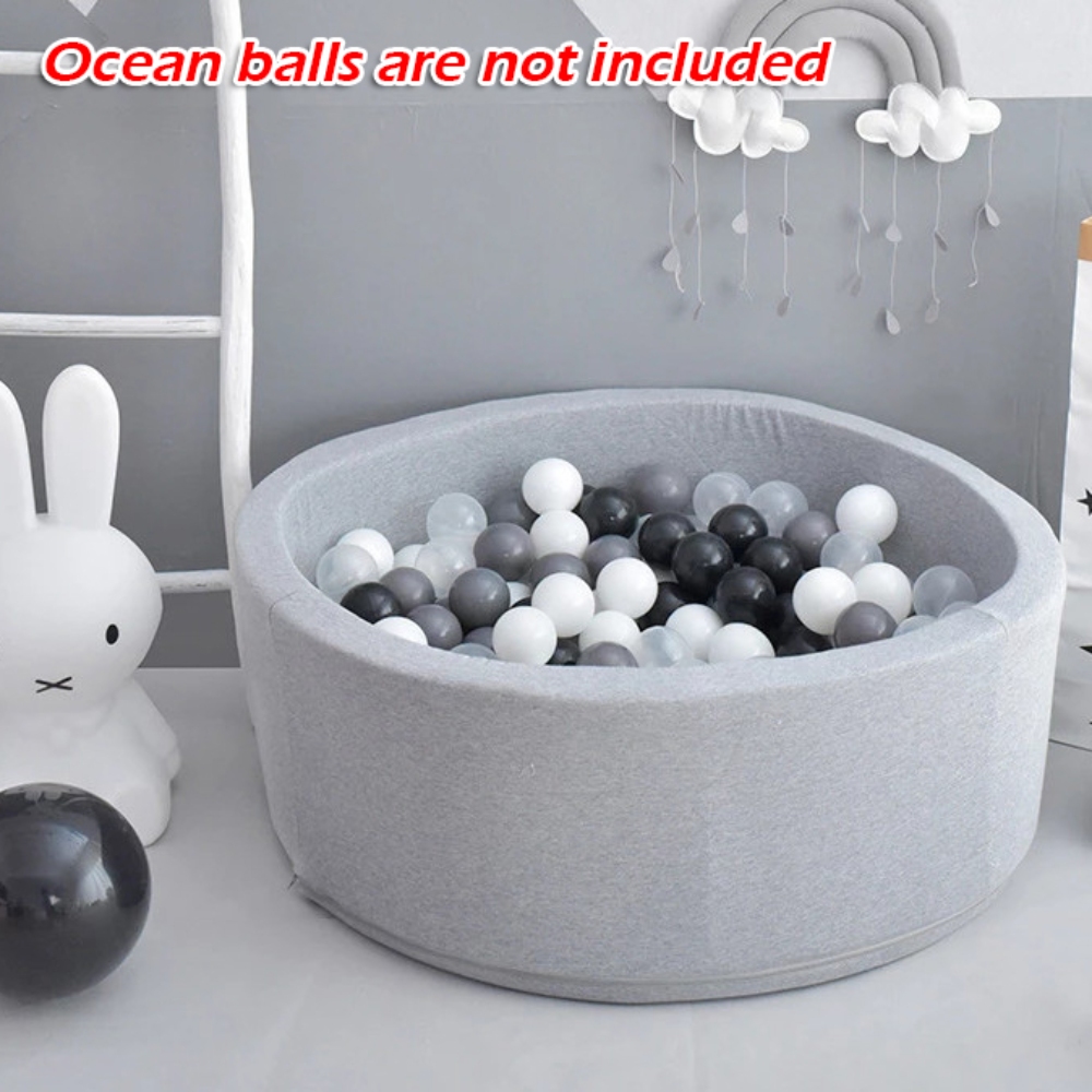 90x30cm Ocean Ball Play Pit Soft Baby Kids Paddling Foam Pool Child Barrier Toy โ image 5