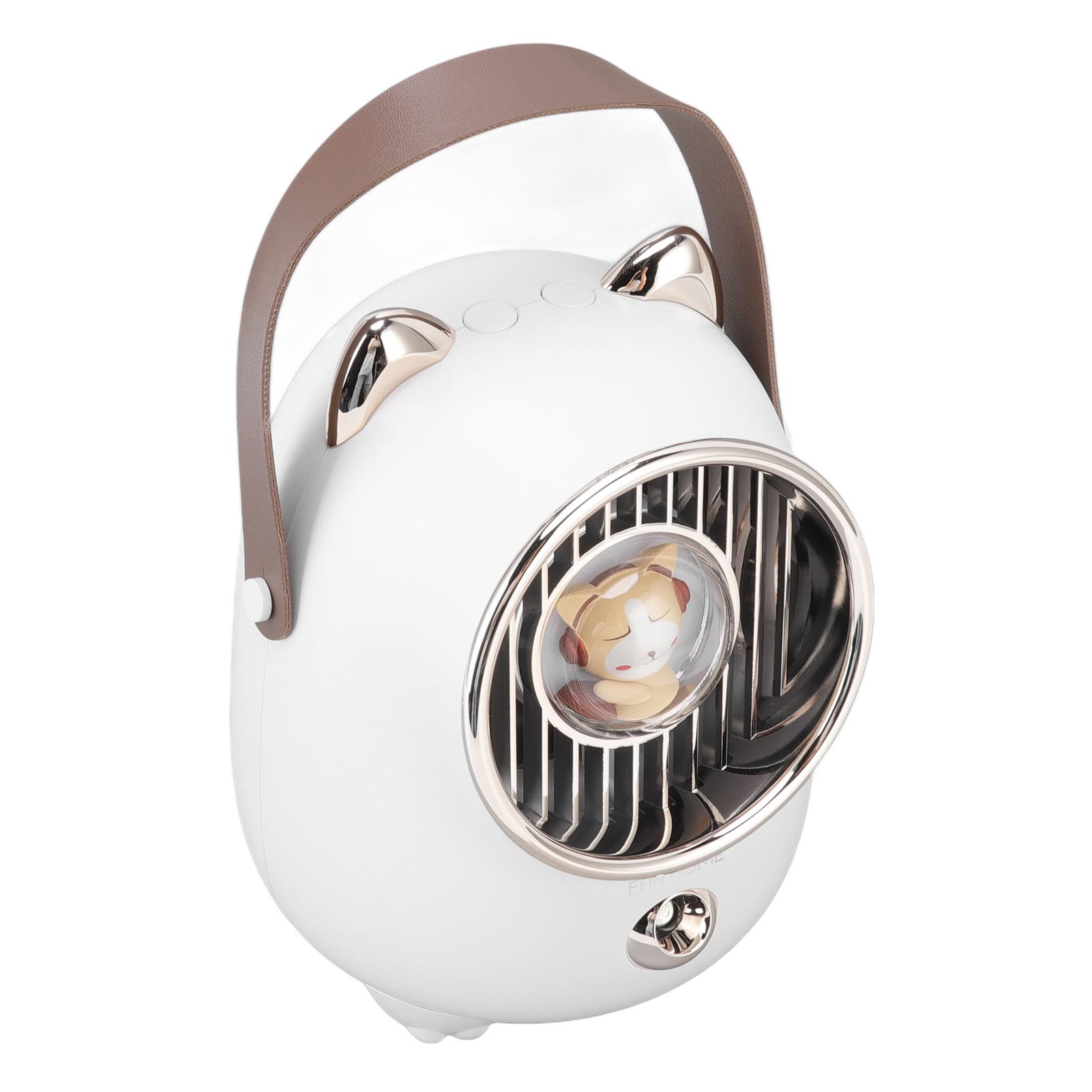 Air Conditioner Fan Multifunctional Portable 350ml Humidifying Spray Usb Rechargeable Air Cooler with LED Ambient Light โ image 6
