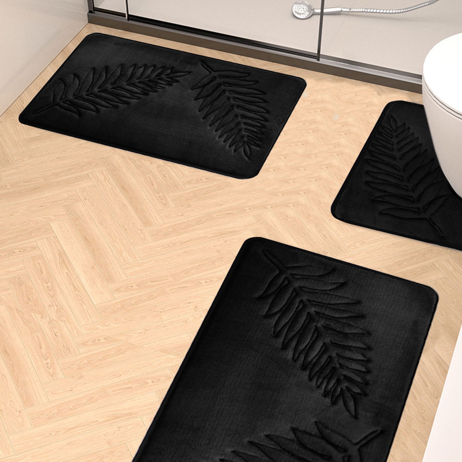 Soft Comfortable Non-Slip Bathroom Rug Set β image 6