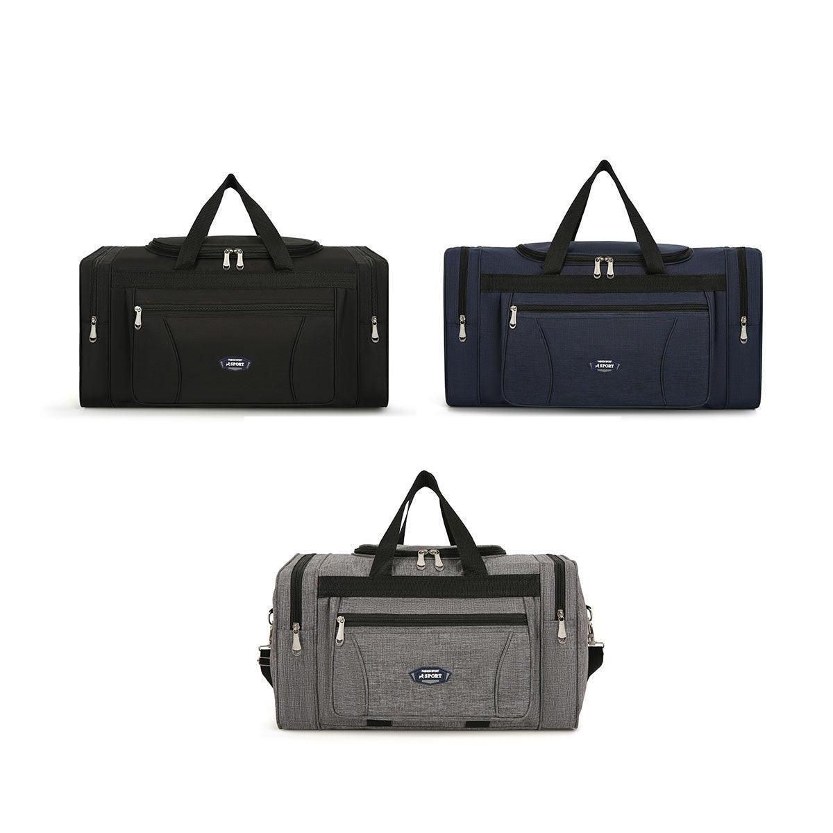 Large Capacity Waterproof Travel Luggage Bag Lightweight Foldable Handbag - Mini-Grey โ image 3