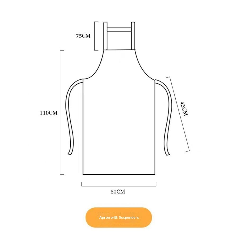 Heavy Duty Aprons, Anti-Corrosion Rubber Apron, Project Industrial Chemical Resistant Work Safe Clothes, Butcher, Dishwashing, Lab Work, Dog Grooming,Blue โ image 5